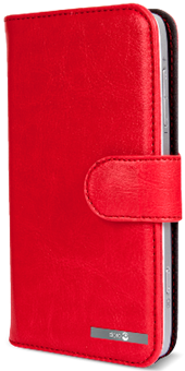 Doro Liberto 825 Wallet Case  - Red